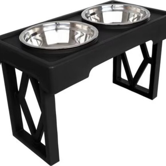 Pet Adobe Other - Pet Adobe 2 Pet Bowls with Adjustable Stand Dog or Cat